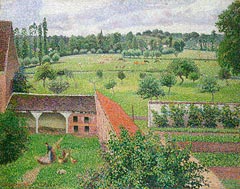 Camille Pissarro "View from my Window, Eragny-sur-Epte"
